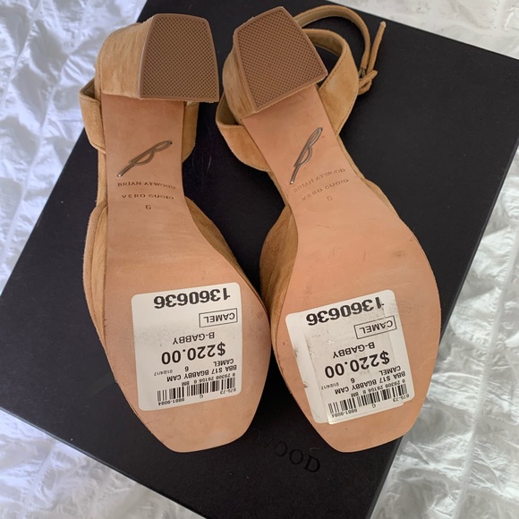 Brian Atwood Gabby Block Heels - Picture 3 of 5